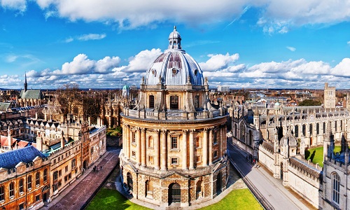 Đại học Oxford đứng vị trí thứ 2 trong danh sách ngôi trường danh tiếng