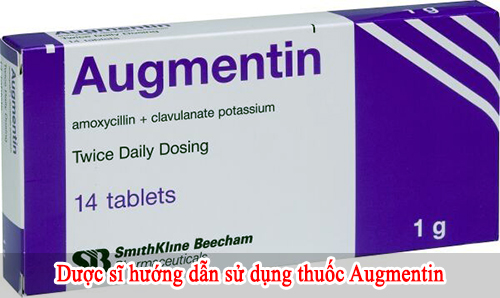 Thuốc kháng sinh Augmentin 500mg 
