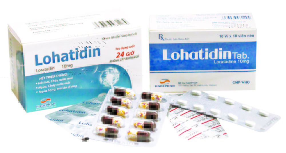 Lưu ý khi sử dụng thuốc chống dị ứng Loratadin