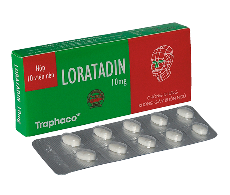 Lưu ý khi sử dụng thuốc chống dị ứng Loratadin