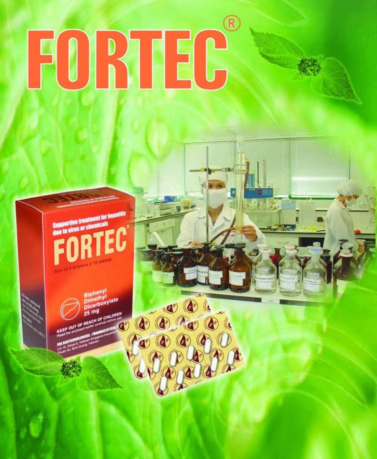 Thuốc Fortec với công dụng điều trị viêm gan hiệu quả