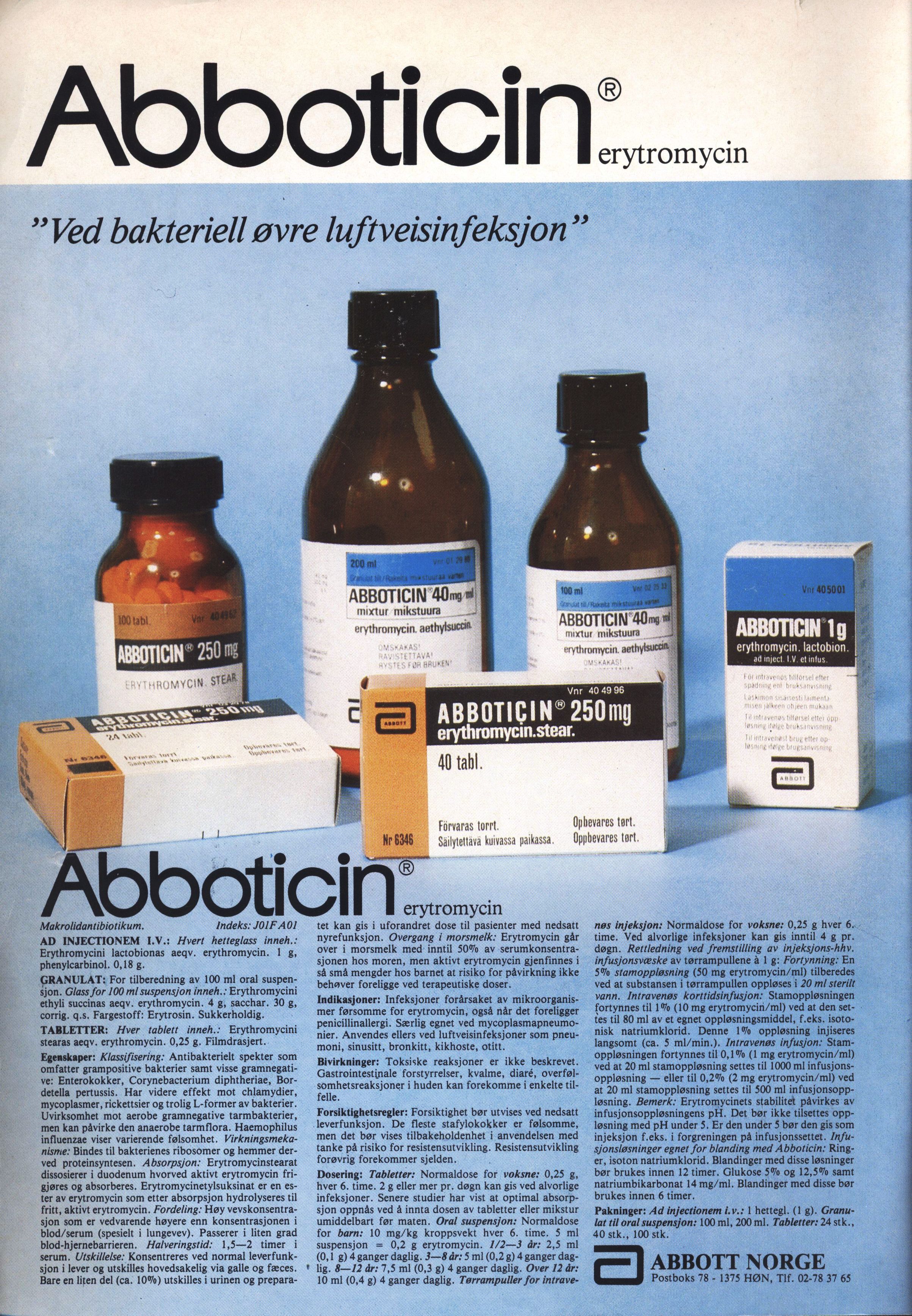 Abboticin là thuốc gì? Dược sĩ tư vấn liều dùng
