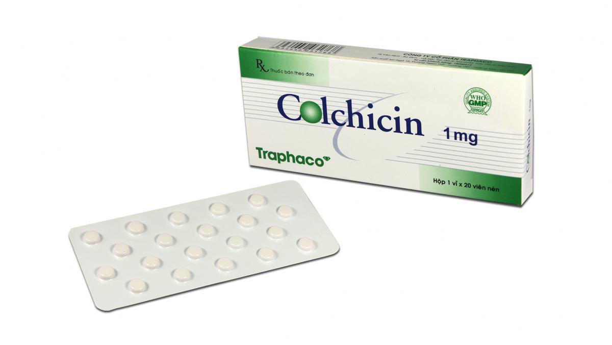 Colchicin thuốc điều trị bệnh GUT khi nào nên dùng?