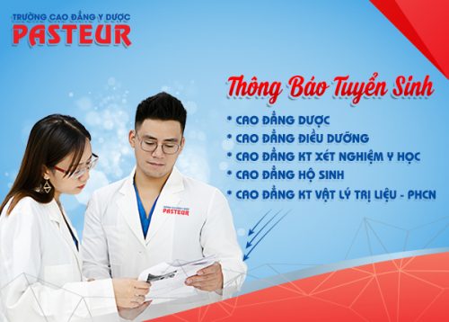 Trường Cao đẳng Y Dược Pasteur tuyển sinh Cao đẳng Y Dược Bắc Ninh với nhiều ngành học tiềm năng