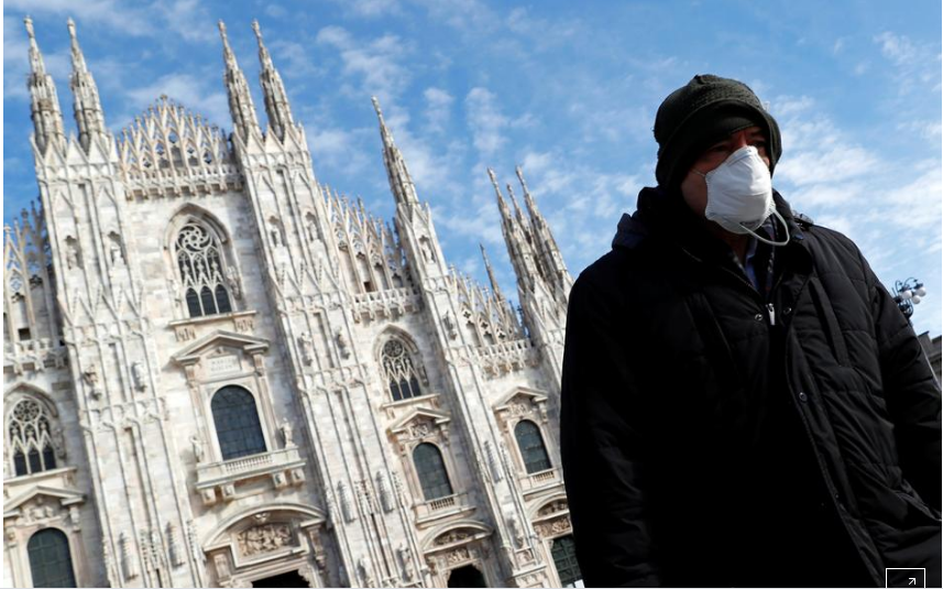 Italy là quốc gia có số người chết vì Covid-19 cao thứ hai thế giới