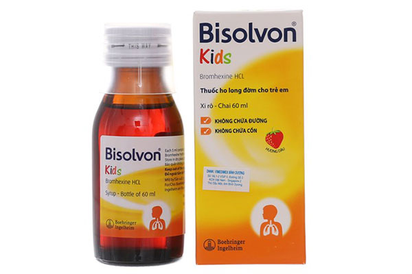 Thuốc ho Bisolvon® dạng siro cho trẻ