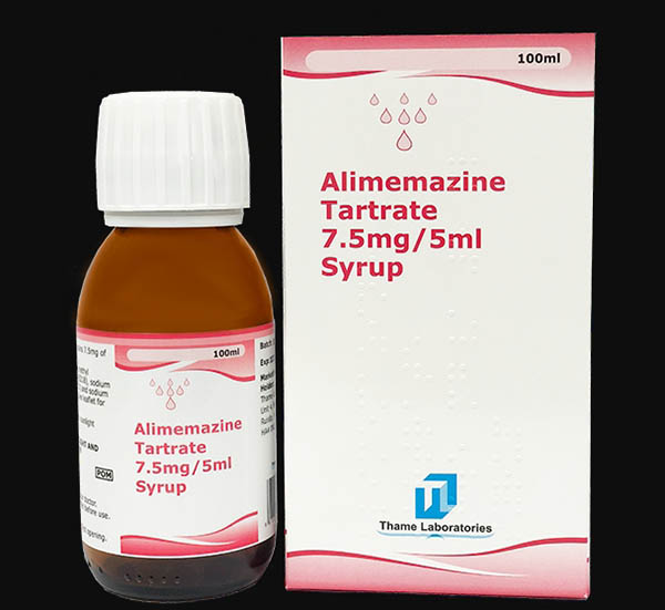 Alimemazine: Tác dụng, liều dùng và tương tác thuốc