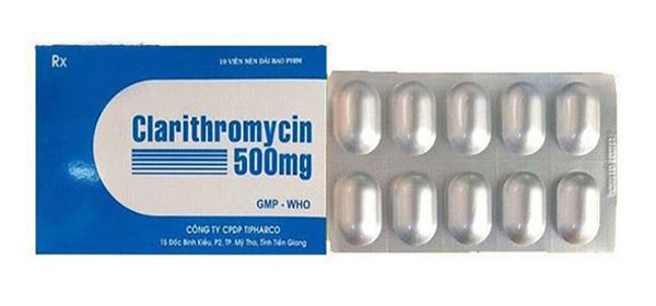 Thuốc clarithromycin 
